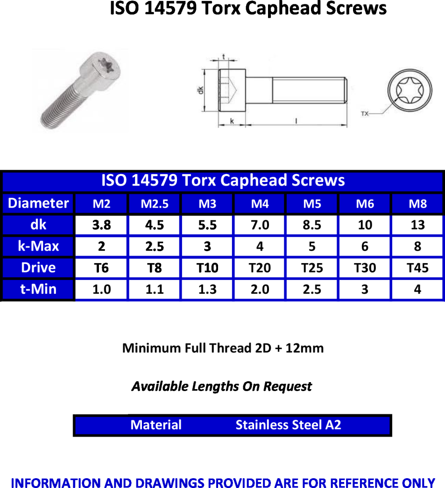 ISO%2014579%20Torx%20Cap%20Head%20Screw%