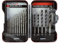 17 Piece Metric Metal And Masonry Drill Set