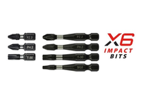 X6 Impact Driver Bits