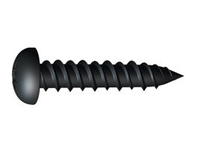 TIMco Pozi Rnd Twin Thread Woodscrews Black Japanned